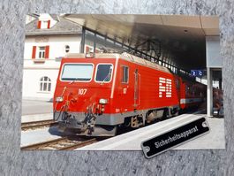 FO HGe 4/4 II Nr. 107 - Disentis - Foto
