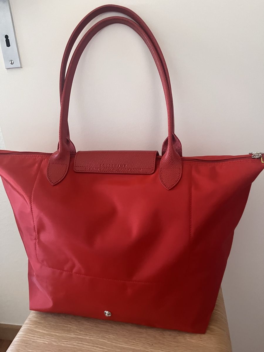 Longchamp Taschen für Damen: Longchamp le pliage taille L - neo rouge  – Gebraucht aus Lausanne von Cupcake.vanille 2