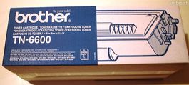 Original BROTHER TN-6600 Laser Drucker Toner Patrone