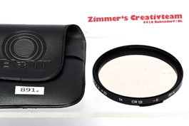 Hasselblad Filter 1.5 CR (81A), Bayonett 6
