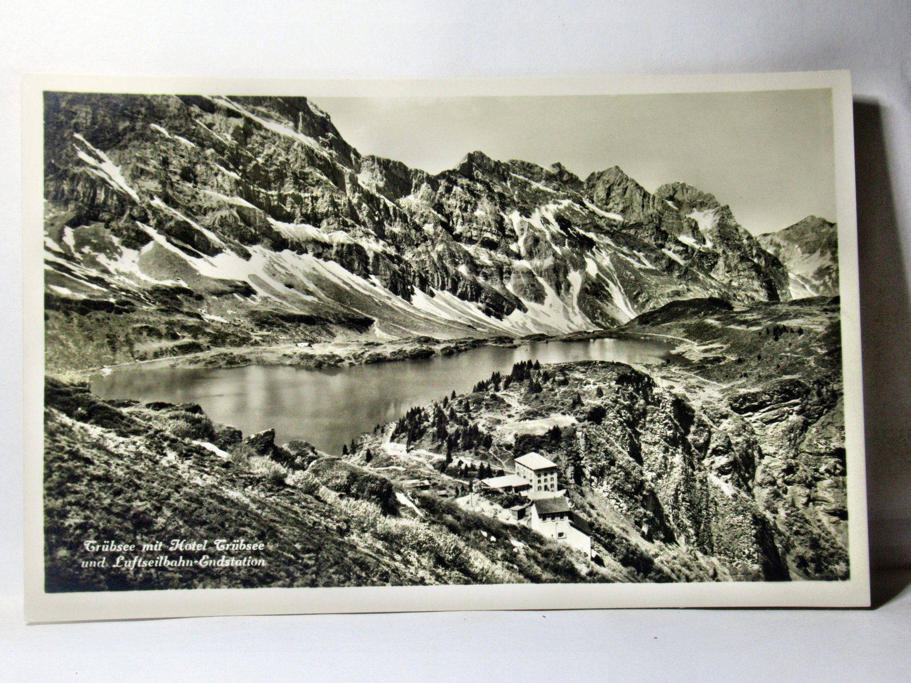 Cartoline postali: Trübsee mit Hotel Trübsee , Luftseilbahn – Nuovo (secondo la descrizione) da Grenchen venduto da Bluemchen1900 1