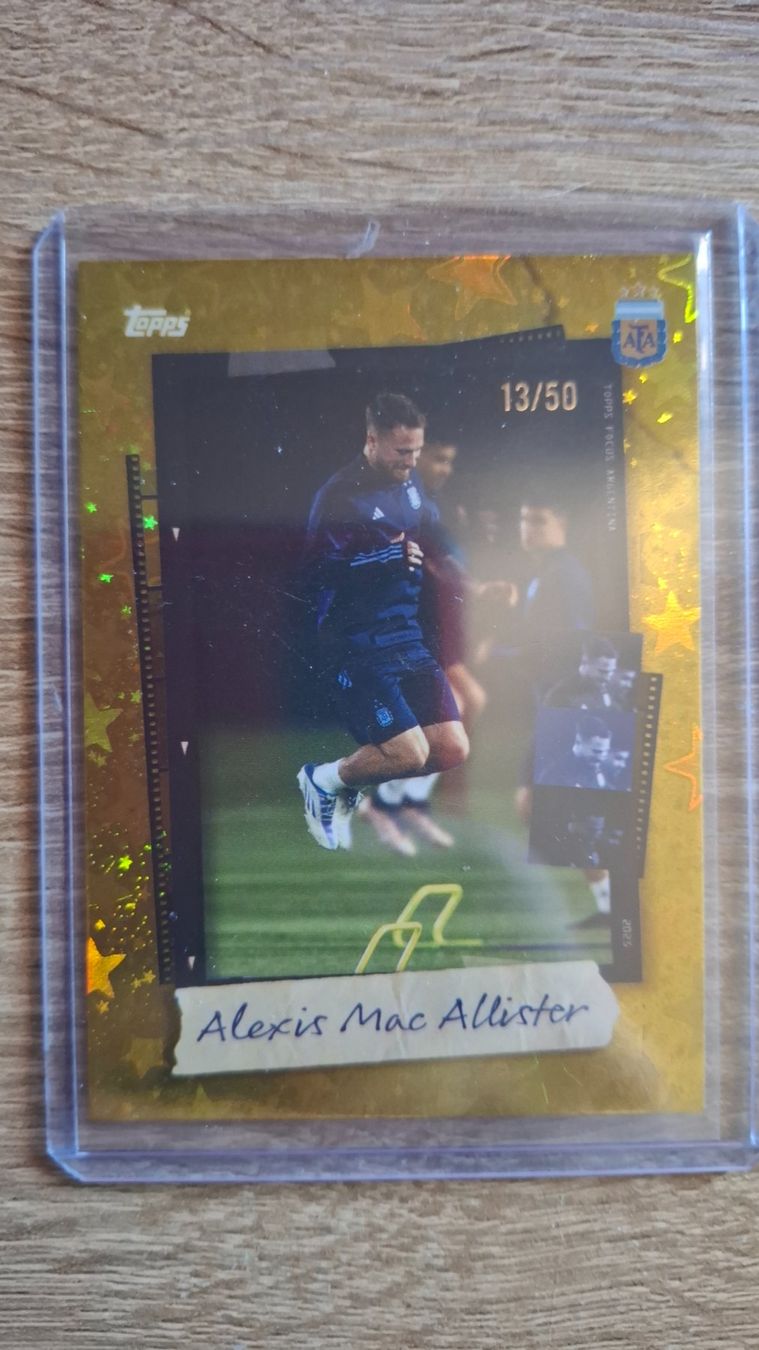 Topps Carte collezionabili: Alexis Mac Allister Argentinien Topps /50 – Usato da Neuhausen am Rheinfall venduto da Schweizer83
