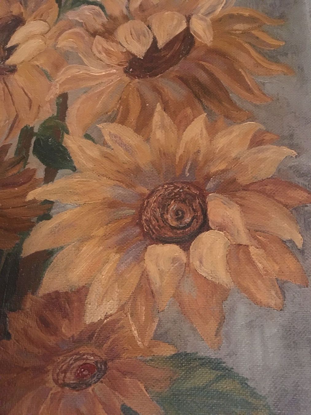 Dipinti: Oelbild Sonnenblumen – Usato da Oberrieden venduto da PEGNE 1