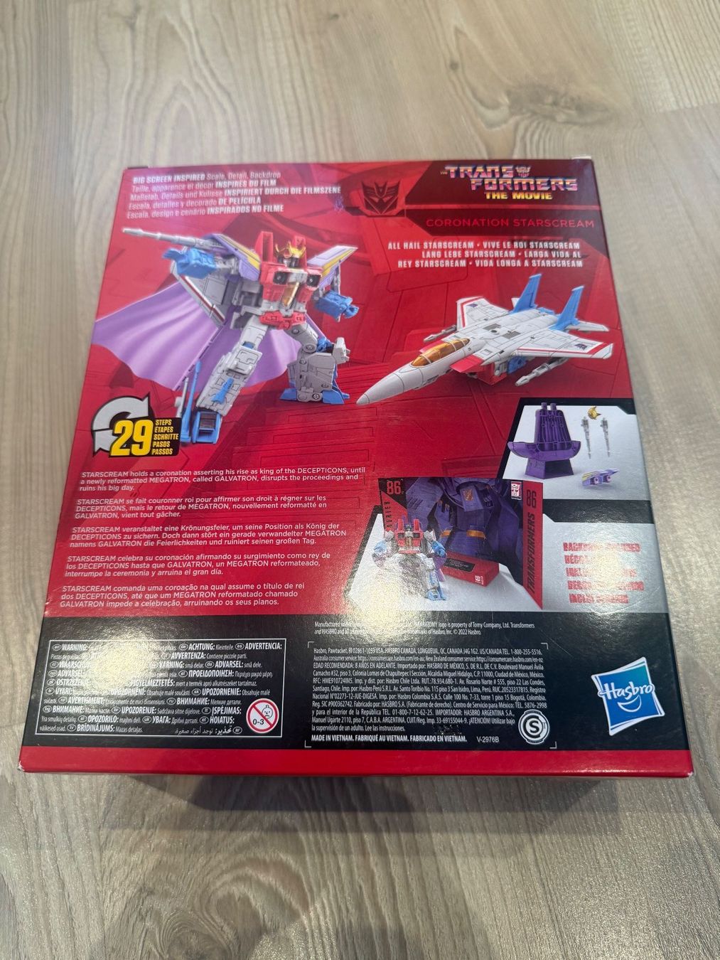 Statuette: Transformers Studio 86-12 Leader Class CORONATION STARSCREAM – Nuovo e nell'imballaggio originale da Recherswil venduto da Yasa97 2