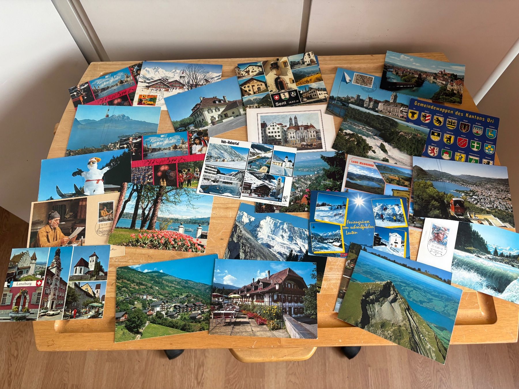 Ansichtskarten: Postkarten Sammlung Schweiz und Welt – Gebraucht aus Frick von Rukki 7