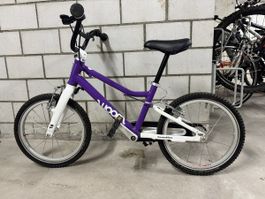 Woom 3 Fahrrad, lila-weiss, 16 Zoll, Top Zustand, wie neu