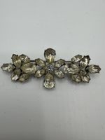 Broche Givenchy vintage, fleurs cristal, élégante✨