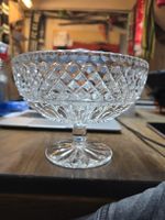 Kristallschale auf Fuss Diamantschliff (T3)
