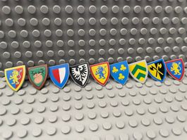 Lego Ritter - 9 x Schild
