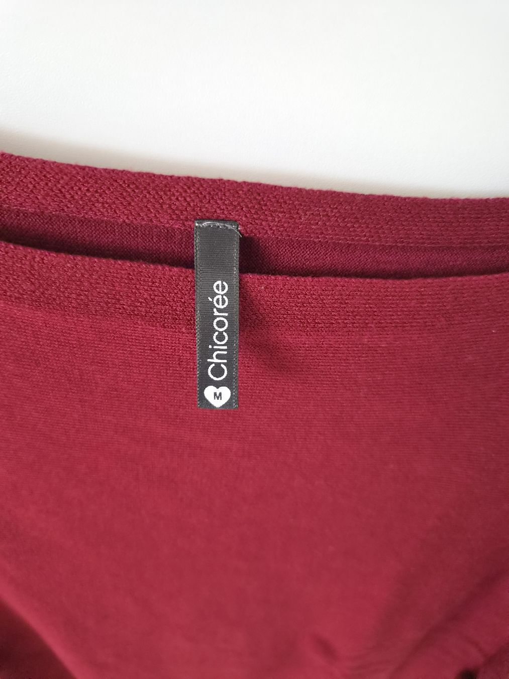 Pullover & Sweatshirts: Damen 3/4-Pullover Chicorée, Grösse M, bordeauxrot – Gebraucht aus Niederrohrdorf von Miripfiri 2
