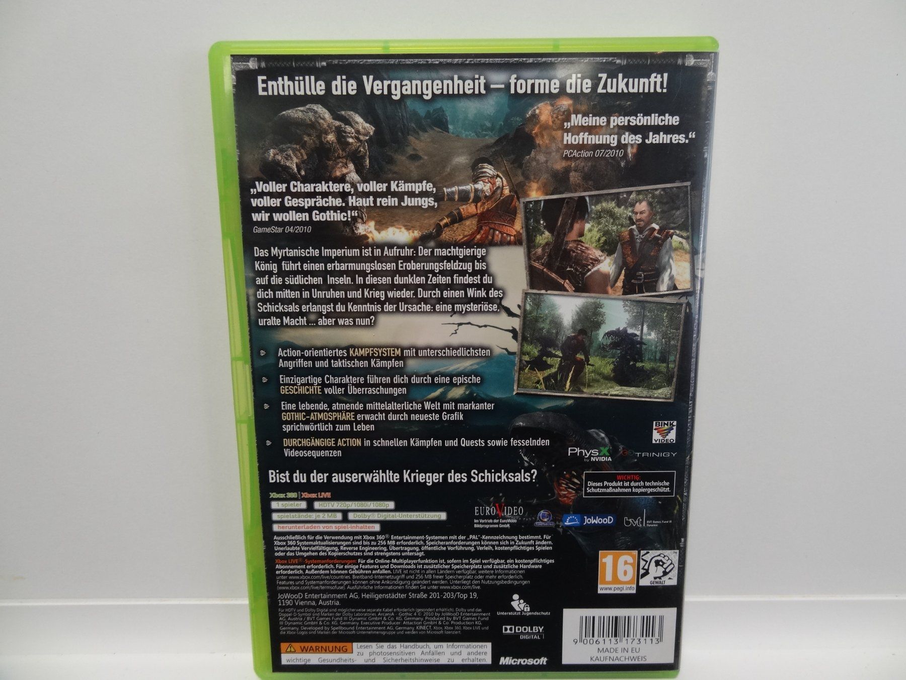 Microsoft Jeux: Arcania Gothic 4 Xbox 360 G – D'occasion à luzern par musicandart 1