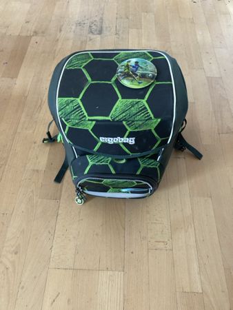 Schulranzen Ergobag Soccer gebraucht guter Zustand