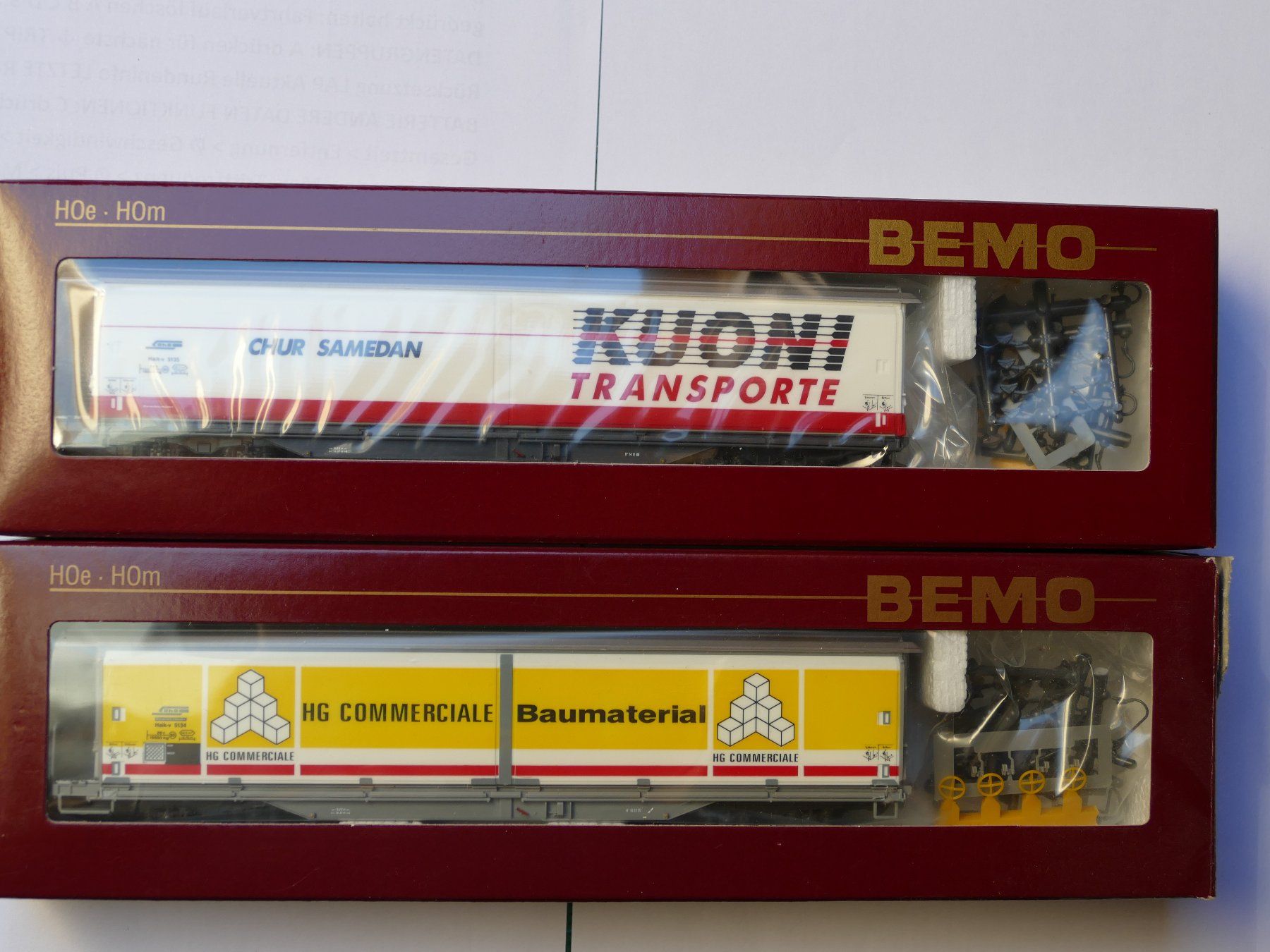 Bemo Modellini di ferrovie: Bemo Schiebewandwagen – Nuovo e nell'imballaggio originale da Reutlingen/Winterthur venduto da Duekpr