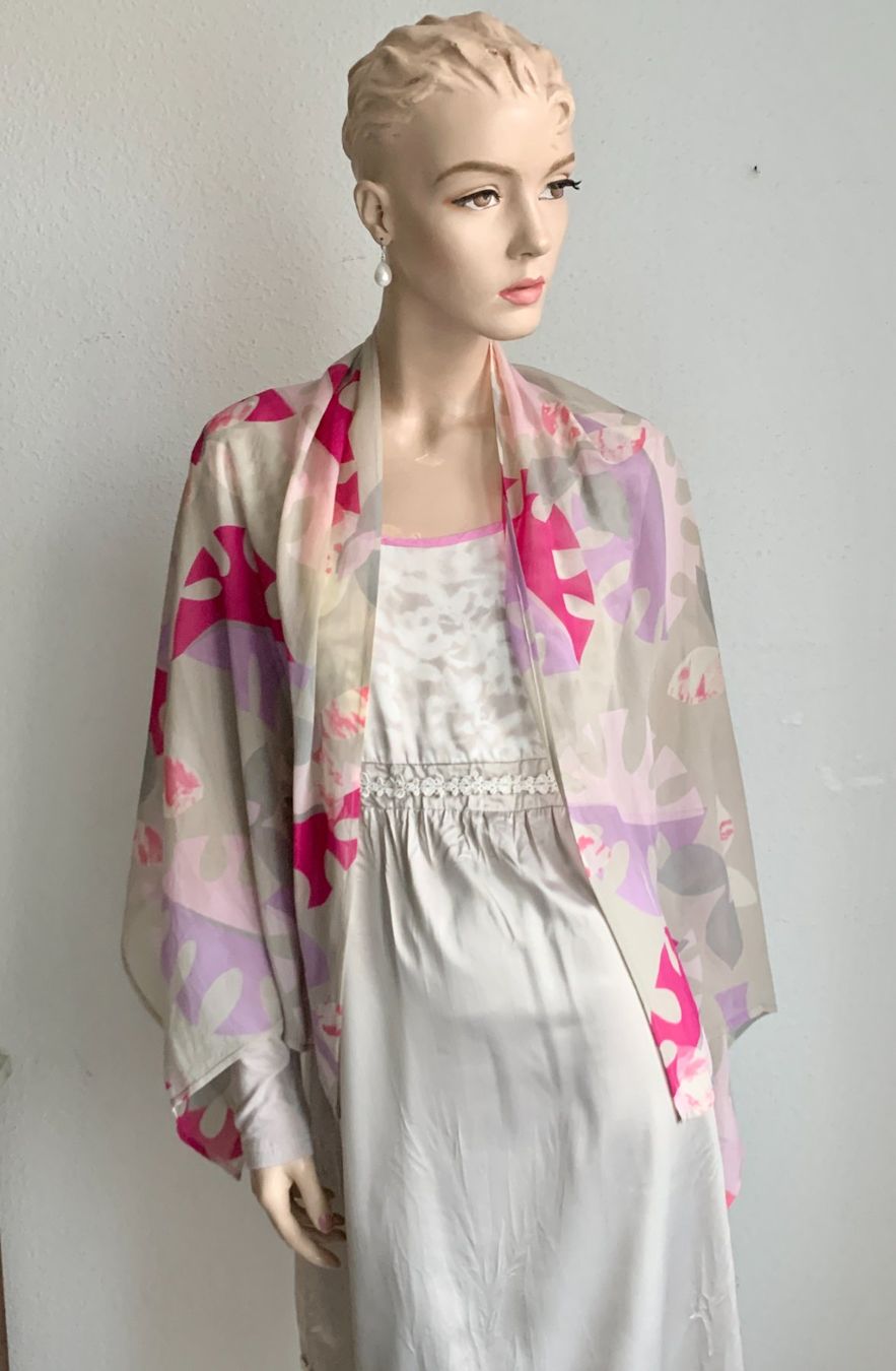 Cream Vestiti: Boho-Kleid von CREAM mit Seidenfoulard – Usato da Kloten venduto da Nephty 2