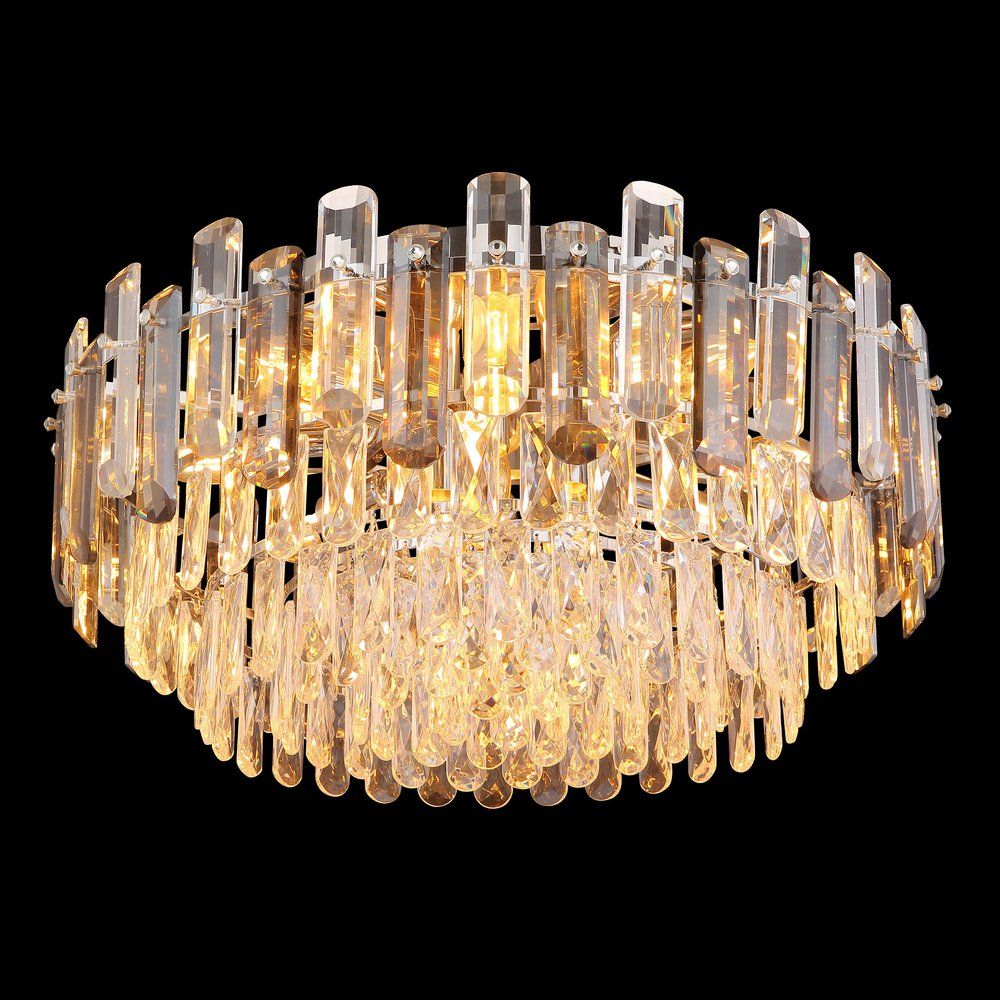 Lampadari & plafoniere: Deckenleuchte, Glas, Rauchfarbe, 55 cm Ø – Nuovo (secondo la descrizione) da Kreuzlingen venduto da Smart-Light 2