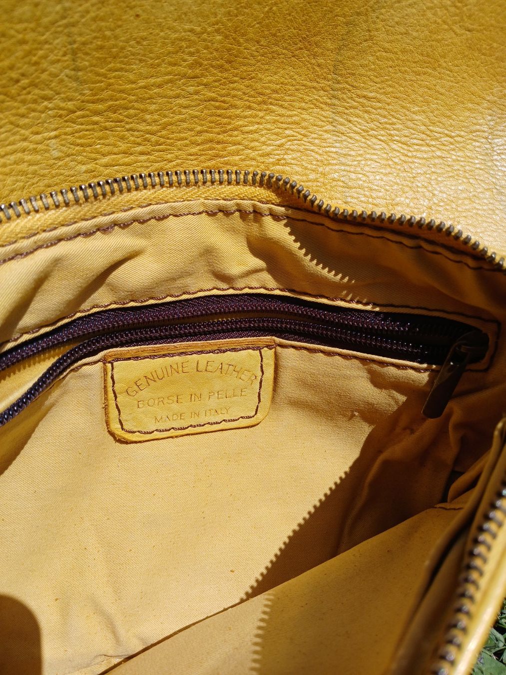 Borse da donna: kleine gelbe Handtasche – Usato da Wolfhausen venduto da Garfield1414 4