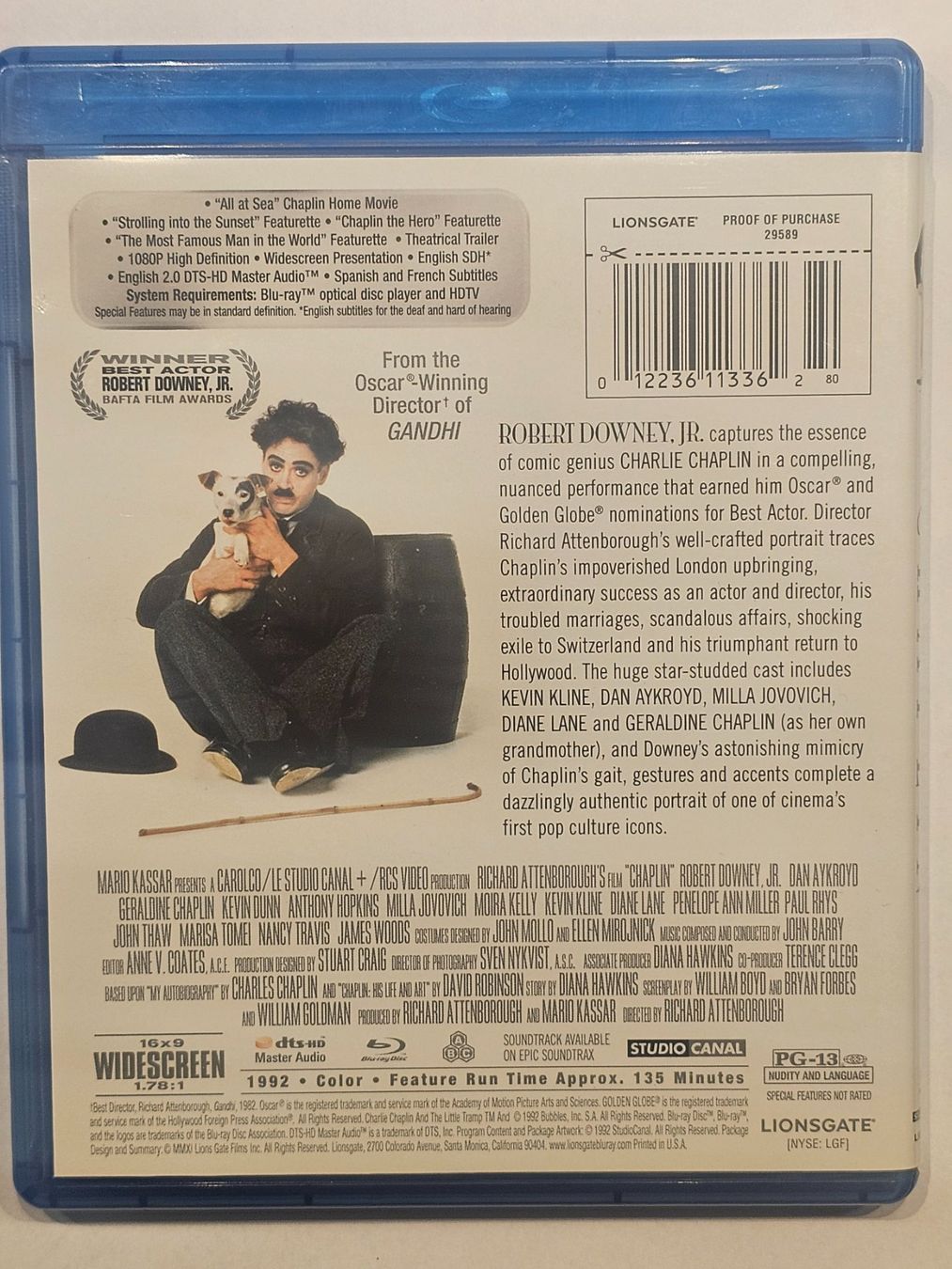 Tutti i DVDs: Blu-ray Chaplin 15th Anniversary Edition – Usato da Würenlos venduto da Keks 1