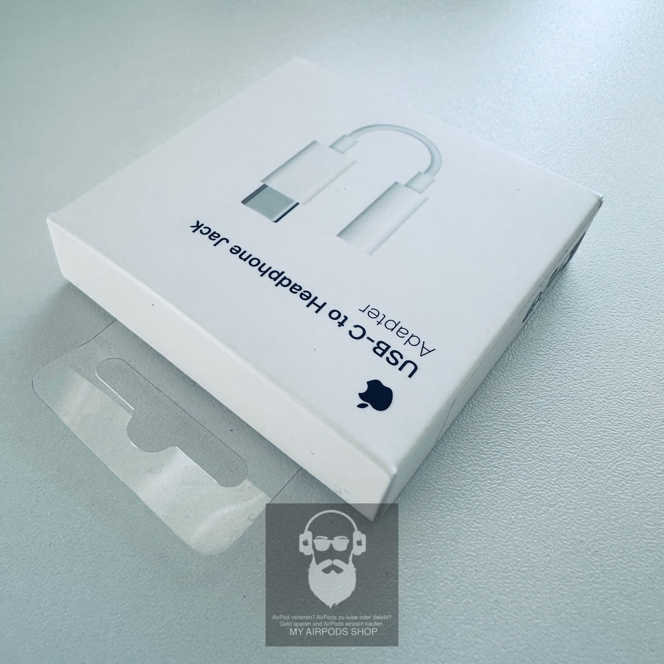 Apple Unità & Adattatore: Original Apple USB-C zu 3.5mm Kopfhörer Jack Adapter Kabel – Nuovo e nell'imballaggio originale da Basel venduto da MY.AIRPODS.SHOP 2