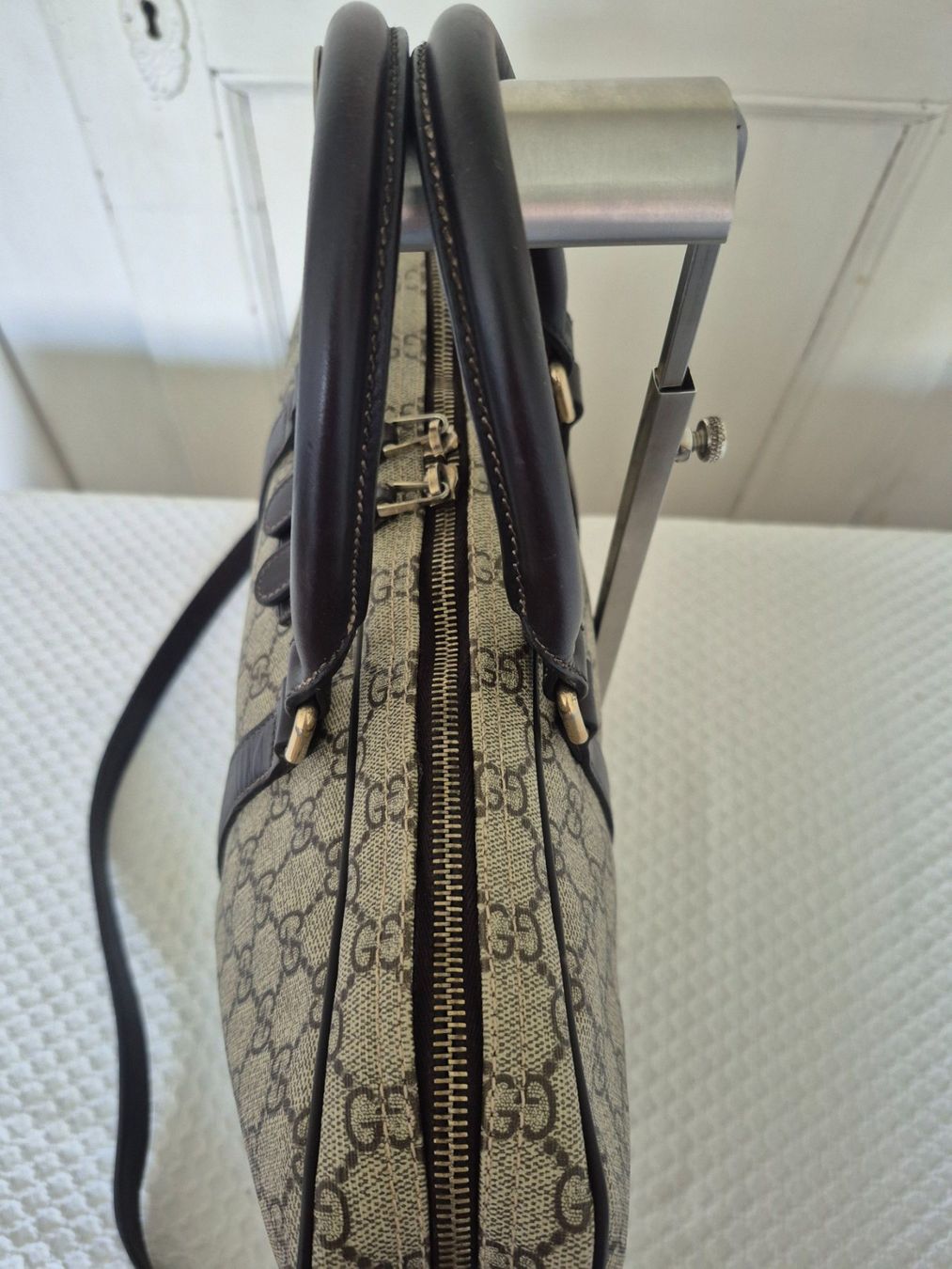 Gucci Borse: Original Gucci Messenger Bag, Vintage – Usato da Dottikon venduto da Pega7 6