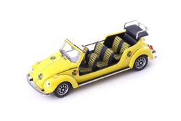 VW MAXIKÄFER CABRIO 1973 GELB, 1:43 CULT