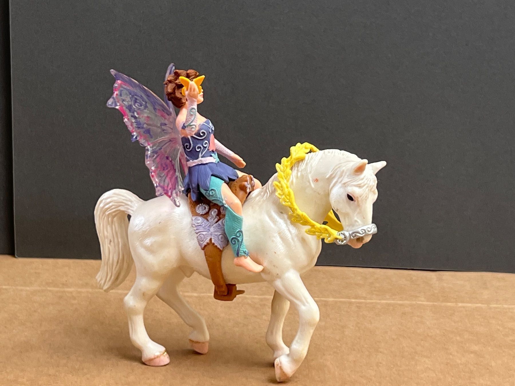 Schleich Statuette: Schleich Elfenreitset Limeya Bayala – Usato da Ennetbaden venduto da mapa05 6