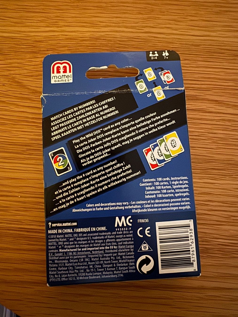 Mattel Giochi: DOS Spiel – Nuovo (secondo la descrizione) da Thun venduto da tina_h 1