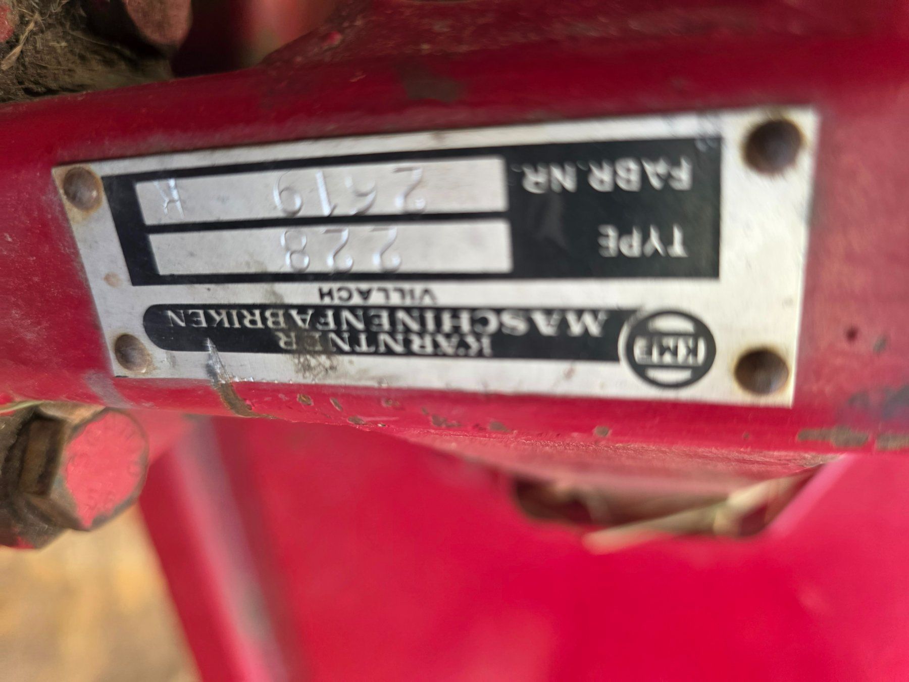 Aebi Alle Maschinen: Aebi AM10 mit Bandheuer – Gebraucht aus Rüti b. Riggisberg von Mato77 3