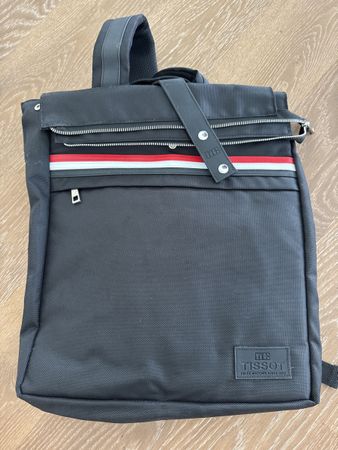 Zaino Tissot, unisex, nero, nuovo!