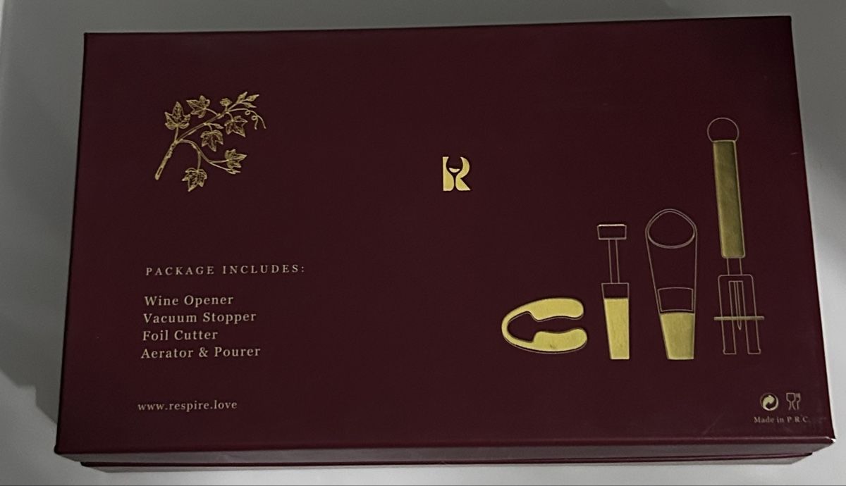 Vino: Edler Wein-Set, 4-teilig, neuwertig – Nuovo e nell'imballaggio originale da Laufen venduto da Jassi.quinn 3