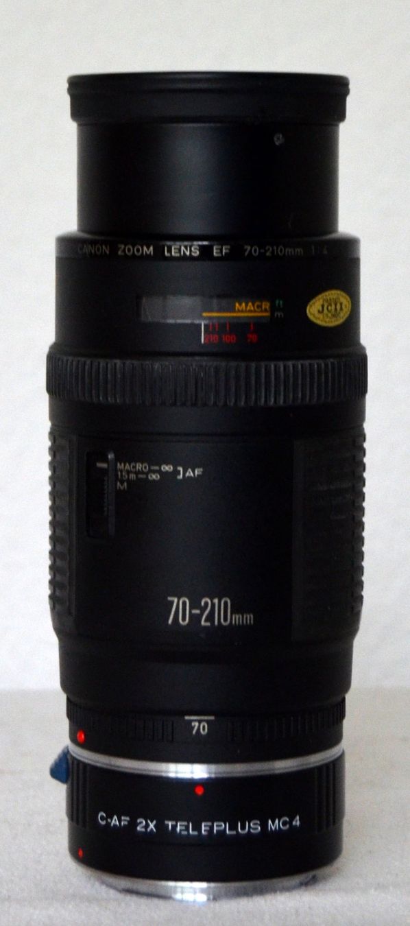 Canon Obiettivi: Canon 70-210mm C-AF 2x Teleplus MC4 Objektiv / objectif – Usato da Collonges venduto da arashee 1