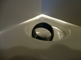Hämatit Ringe in verschiedenen Grössen