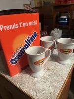 Ovomalitine: Collection de 3 Tasses + Boîte Distributrice!