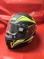 IXS Motorradhelm iXS1100, Grösse M, Schwarz/Gelb, Neu!