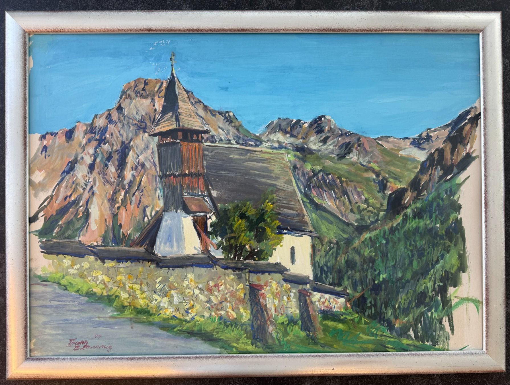 Dipinti: Kopie - Bergkirchli Arosa – Usato da Russikon venduto da sil_zv75