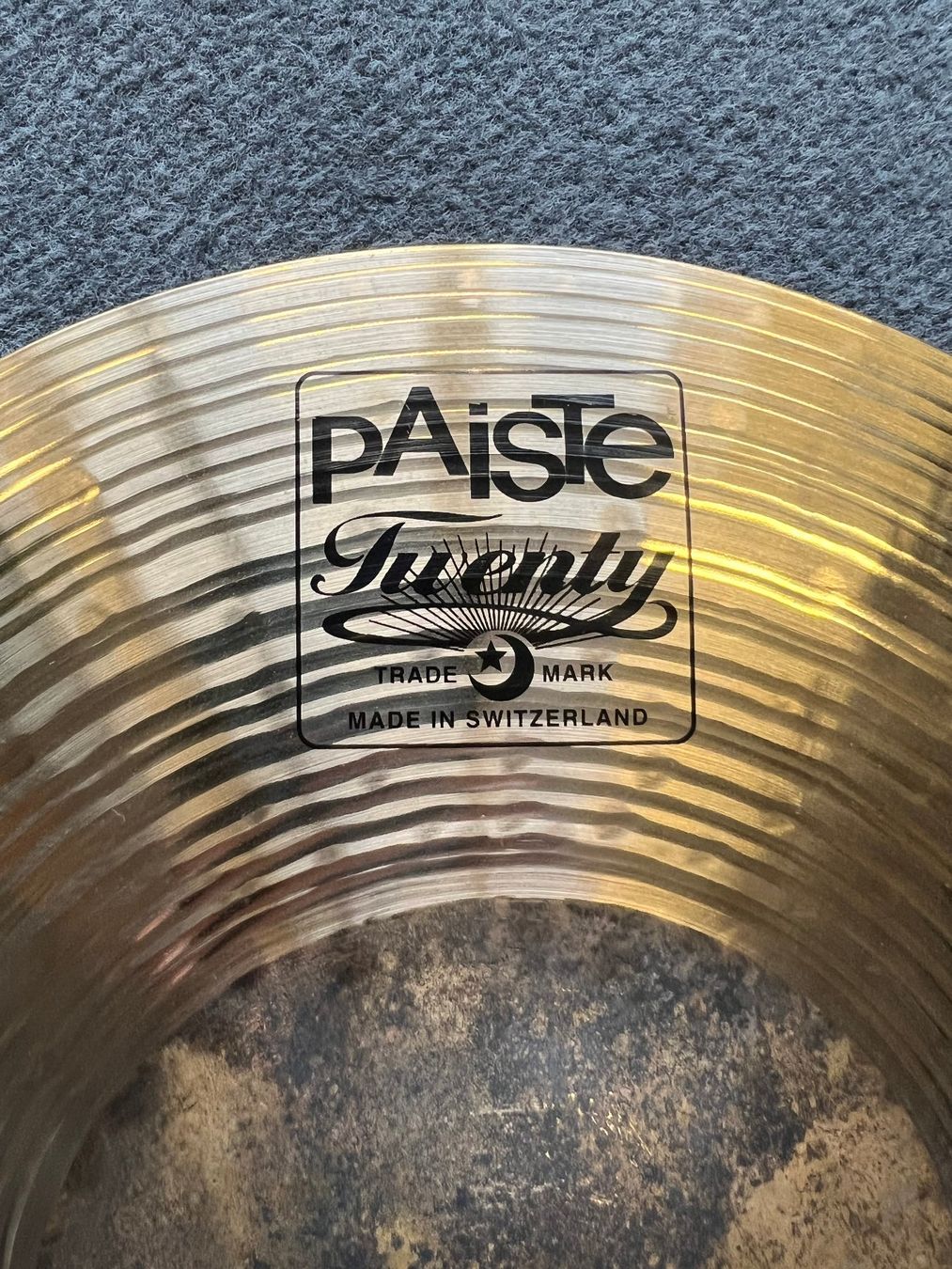 Paiste Strumenti musicali: Cymbal, Paiste Twenty-Series 10" Splash – Usato da Dietikon venduto da Wildtransporte 1