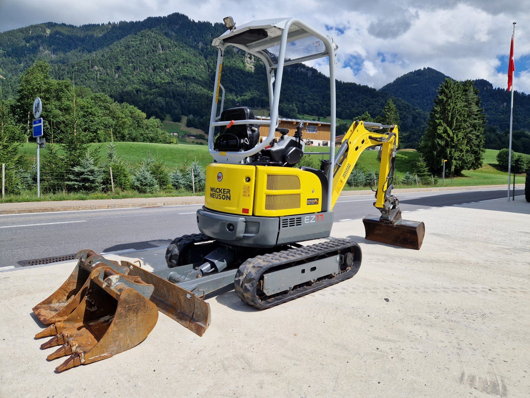 Wacker Neuson Escavatori: Raupenbagger Wacker Neuson EZ17 Bagger ab Service – Usato da Schüpfheim venduto da grischa01 3