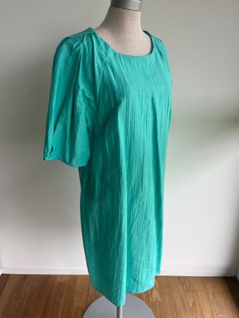 YES ZEE Kleid mit Leinen türkis Gr. L - NEU - NP: 130 Euro