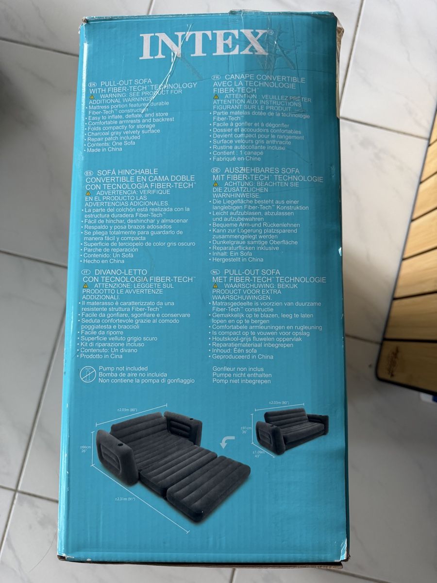 Divani: Luftsofa Intex (neu) – Nuovo (secondo la descrizione) da Schübelbach venduto da Sambodscha 7