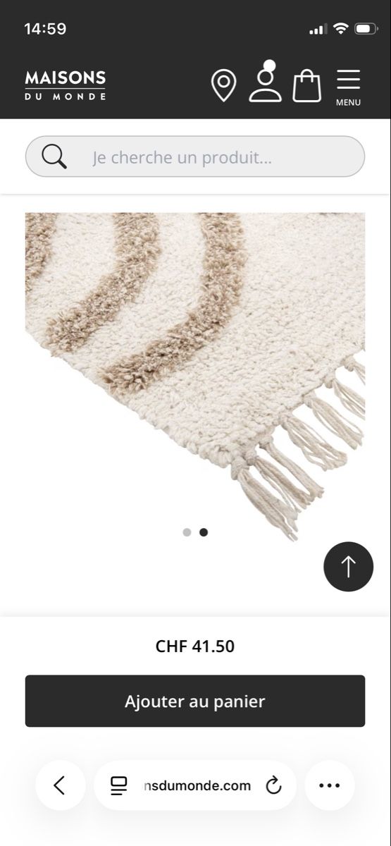 Maisons du monde Tappeti: Tapis Maisons du Monde – Usato da Satigny venduto da Pauline_1987 4