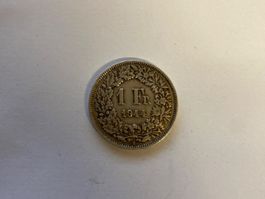 Pièce 1 Fr 1944 Helvetia Bon état