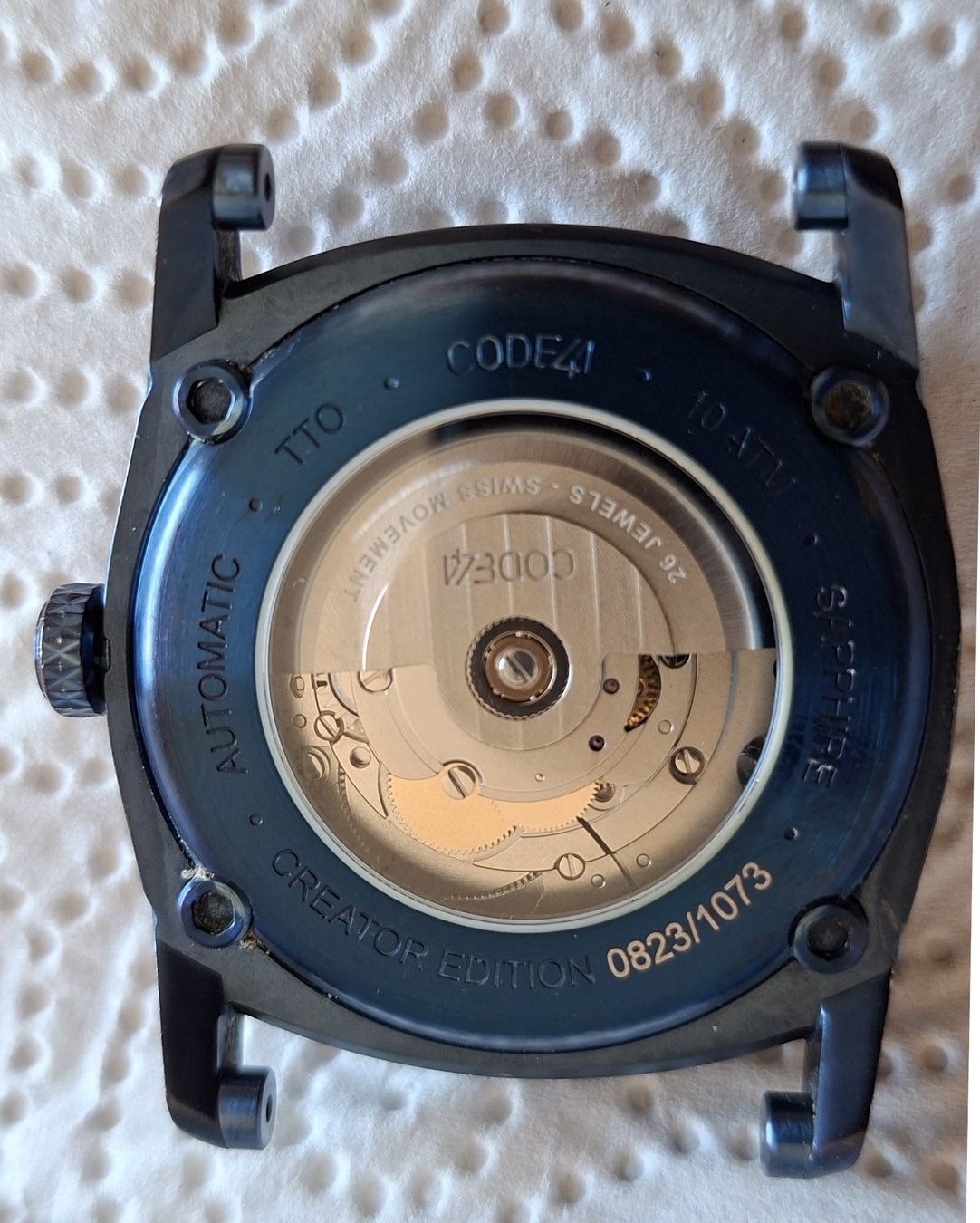 Montres: Code 41, anomaly evolution, bleu-gris. – D'occasion à Lausanne par nieriker 1