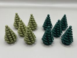 10x Lego Bäume / trees / arbre NEU