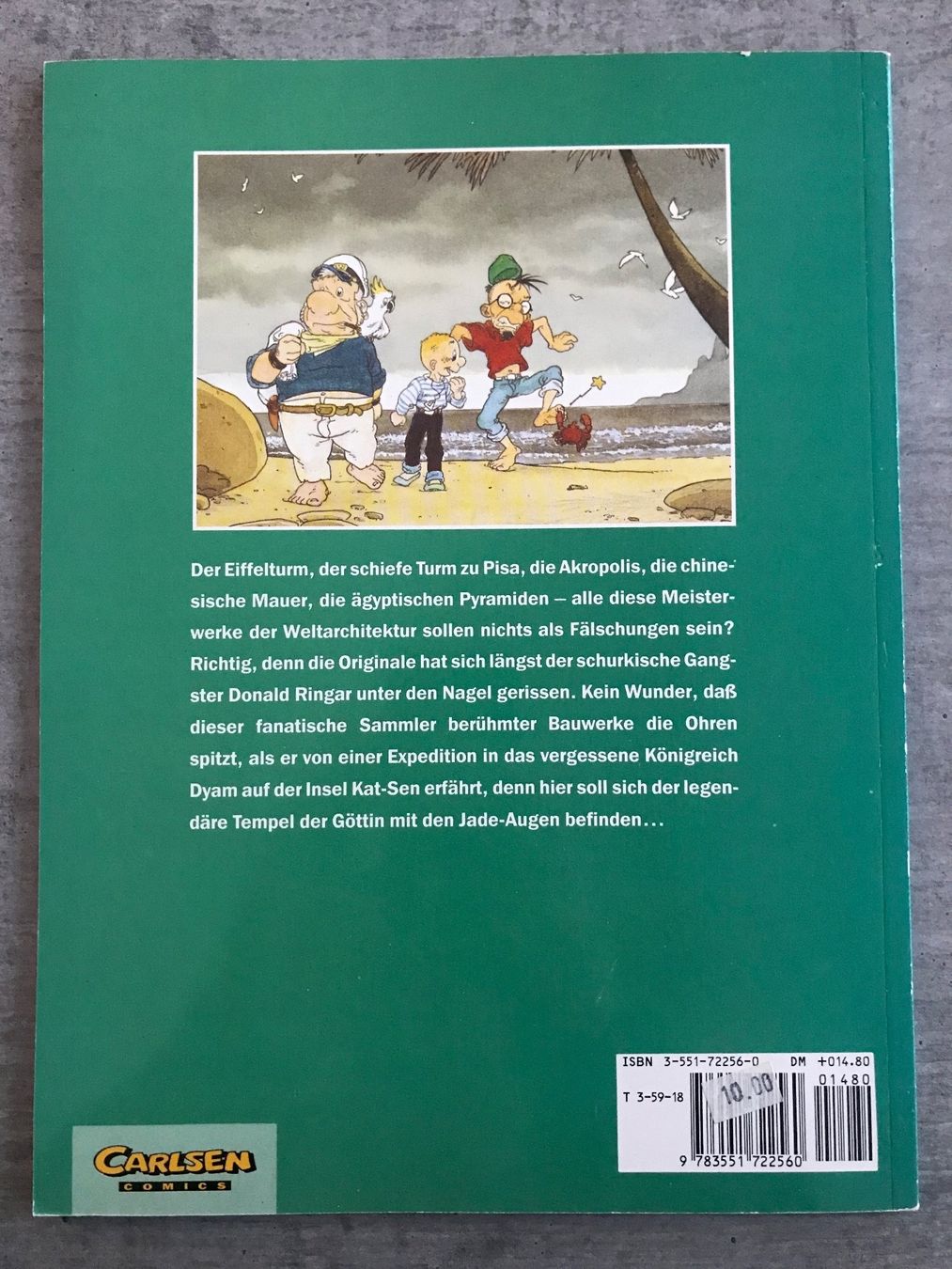 Fumetti: DIE GÖTTIN MIT DEN JADE-AUGEN – Usato da Pfungen venduto da Druller 1