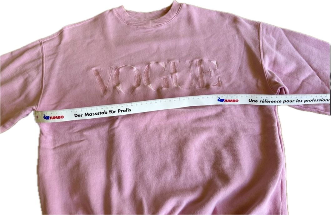 Maglioni & Felpe: VOGUE Sweatshirt Grösse S rosa Baumwolle – Usato da Matten b. Interl venduto da Andreakoller123 1