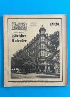 Bürkli’s ZÜRICHER KALENDER 1920