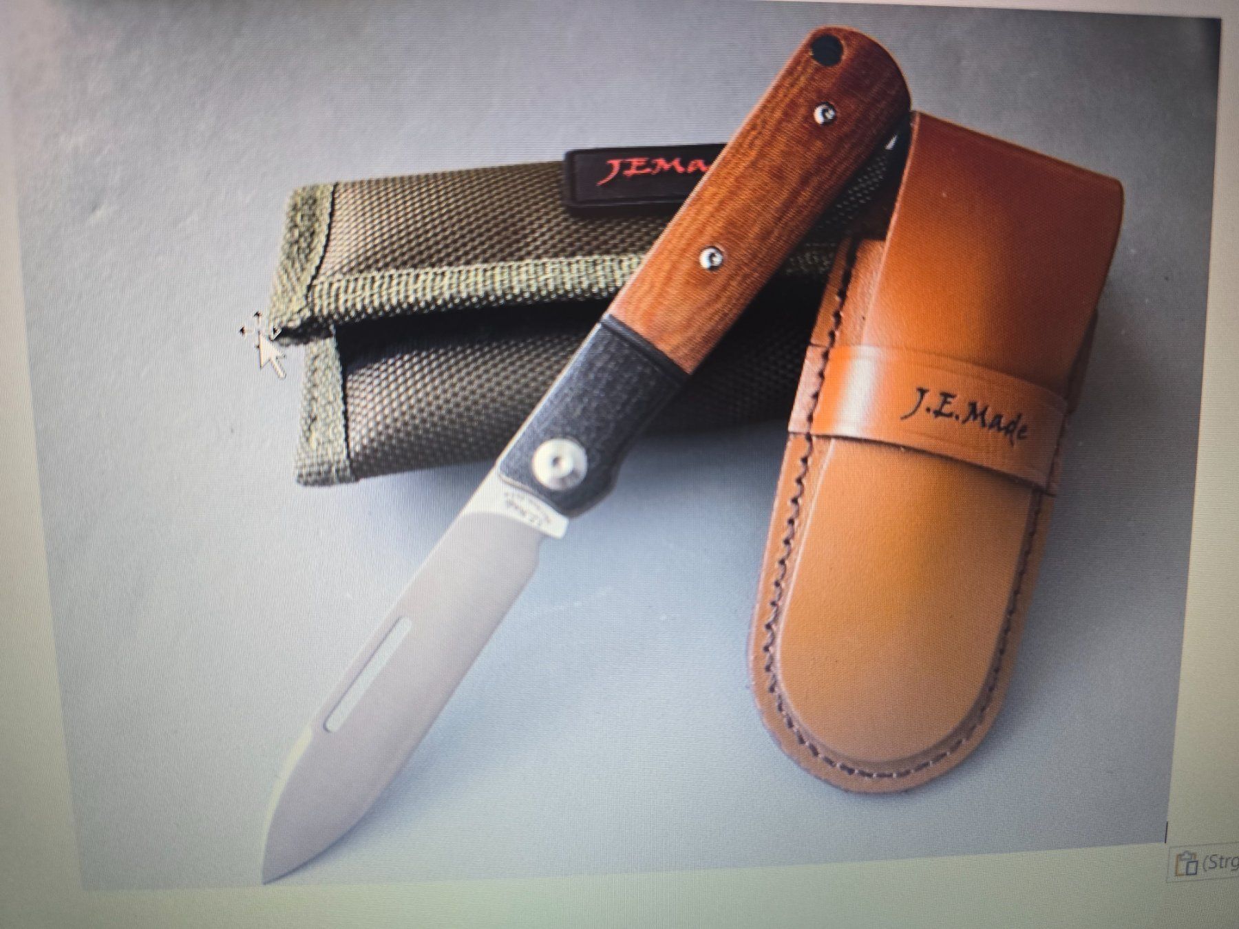 Couteaux de poche: JE Made Barlow M390 – Neuf (Voir description) à Ettingen par 1025andreas