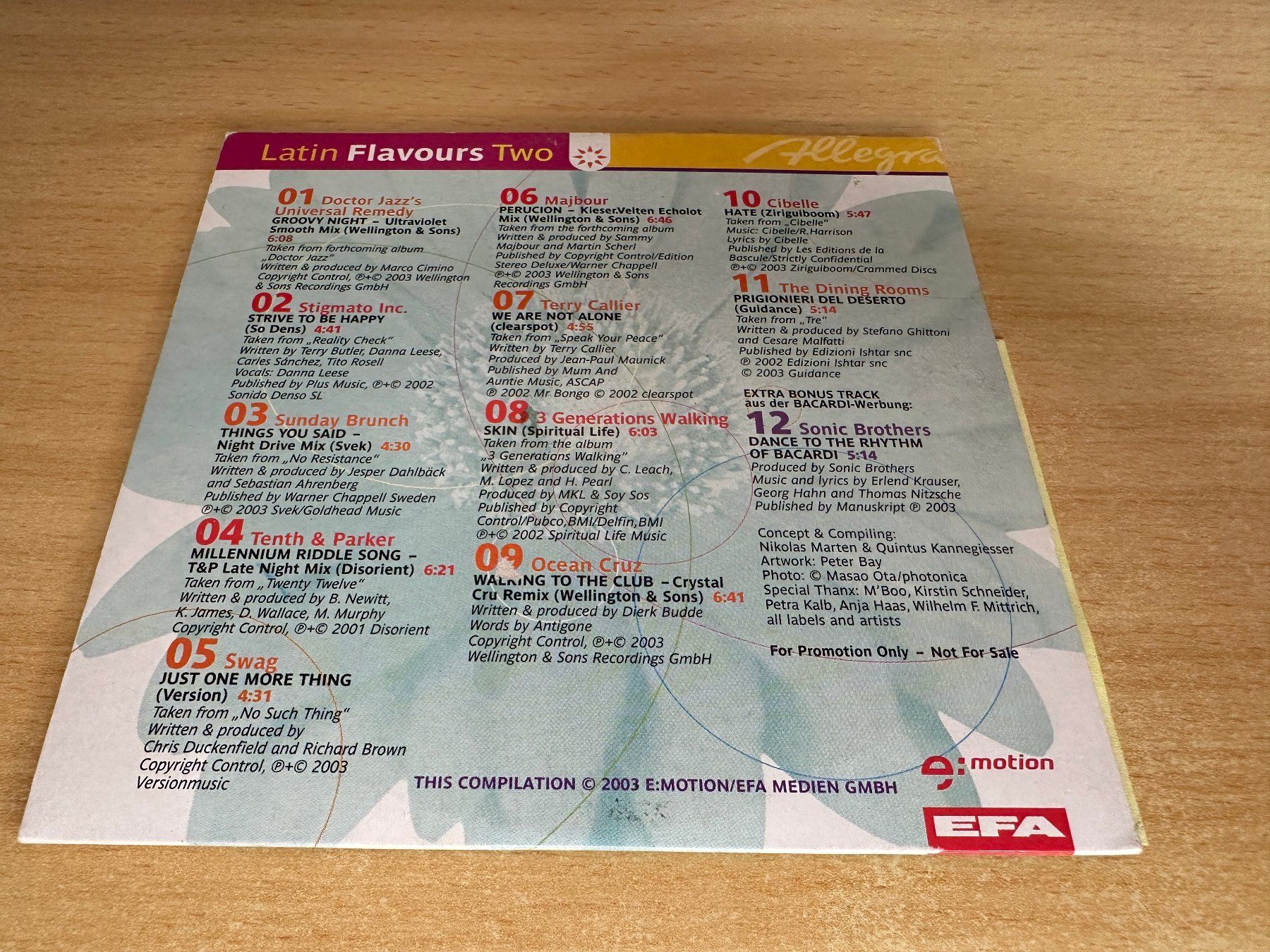 CD: Various – Latin Flavours Two - Promo CD – Usato da Rikon im Tösstal venduto da Alpenmutz 1