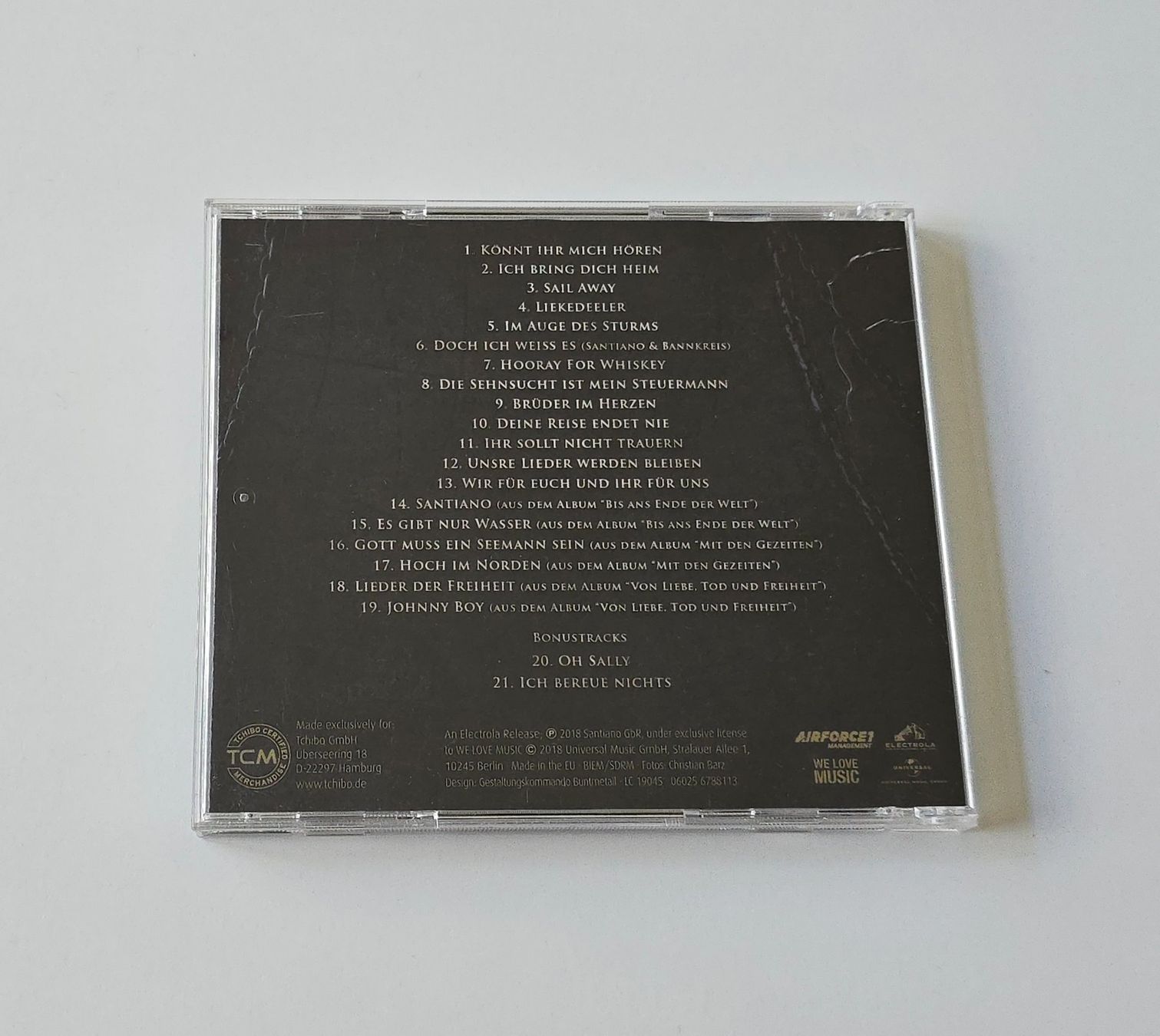 CD: CD Santiano - Im Auge des Sturms – Usato da Dättlikon venduto da Wundertuete_ 1