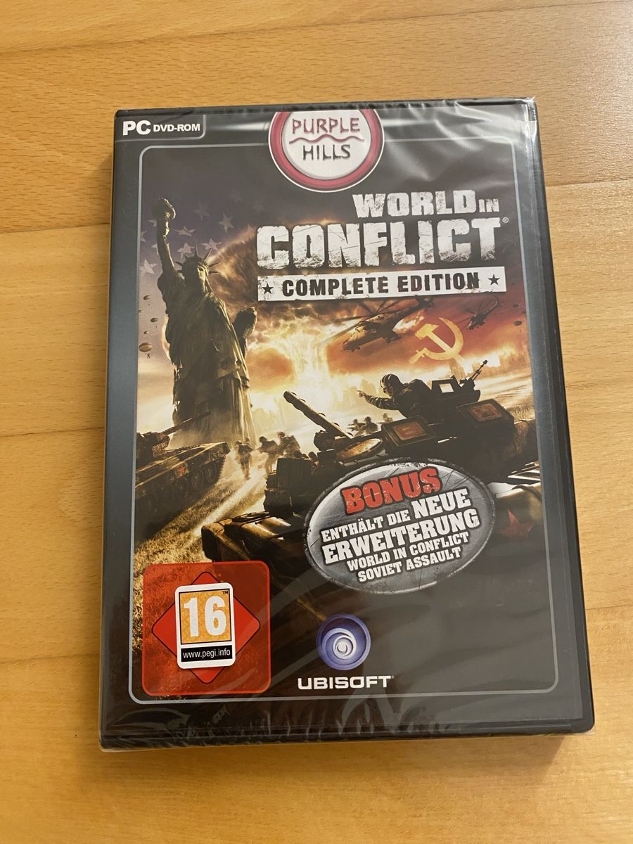 Giochi: World in Conflict: Complete Edition (PC) - Neu & versiegelt – Nuovo e nell'imballaggio originale da Erlenbach ZH venduto da bob_n5hk