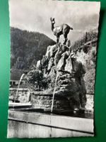Charmey - Gruyère - Fontaine du Chamois